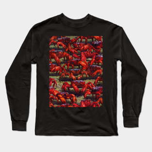 Majestic Cast of Crabs Long Sleeve T-Shirt